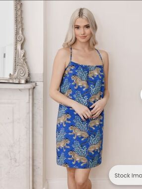 Printfresh Bagheera - Cami Nightgown - Sapphire